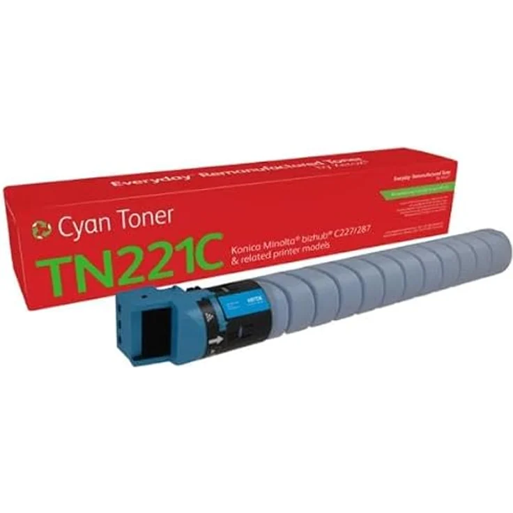 Xerox Everyday Remanufactured Toner, Cyan, hohe Druckqualität, kompatibel mit Konica Minolta Druckern – Bild 2