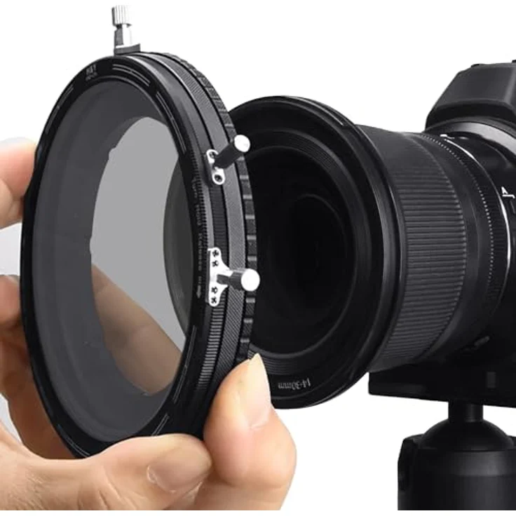 H&Y REVORING ND3-1000 und CPL Filter MkII, Kamera-Filter mit variablem ND und CPL, 67-82mm – Bild 6