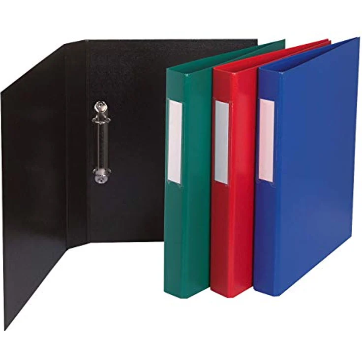 EXACOMPTA Präsentationsordner 2mm PP-kaschiert, DIN A4, blau – Bild 4