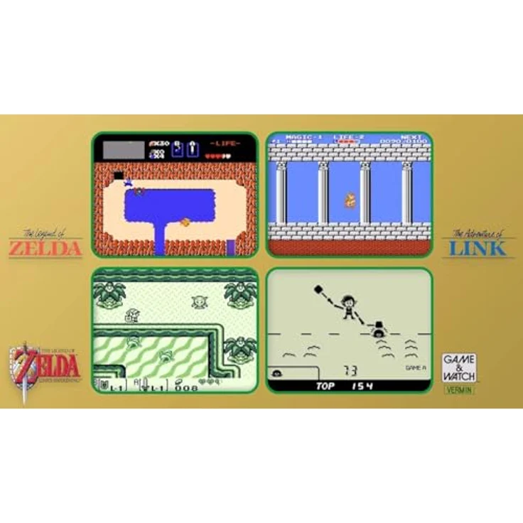 Nintendo Game & Watch: The Legend of Zelda, Handheld-Konsole aus hochwertigem Material, langlebig - Preisvergleich – Bild 2