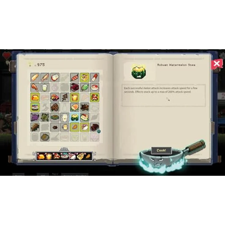 Tesura Games Dungeon Munchies (PEGI Import) - Adventure RPG für Nintendo Switch mit einzigartigem Koch- und Crafting-System – Bild 4