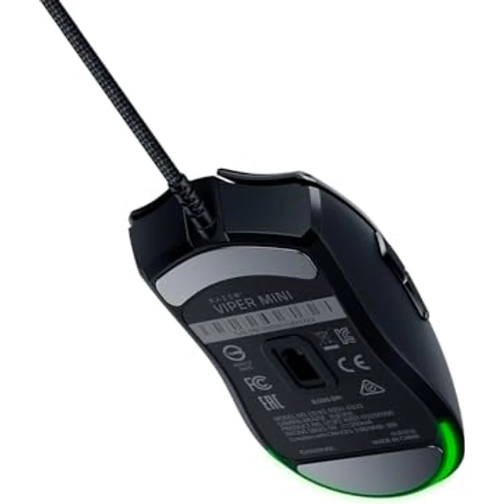 Razer Viper Mini - Ultra light Gaming Mouse (Ultraleichte beidhändige Gamer Maus mit 61g Gewicht, Speedflex-Kabel, optischer 8.500 DPI Sensor und RGB Chroma Beleuchtung) – Bild 13