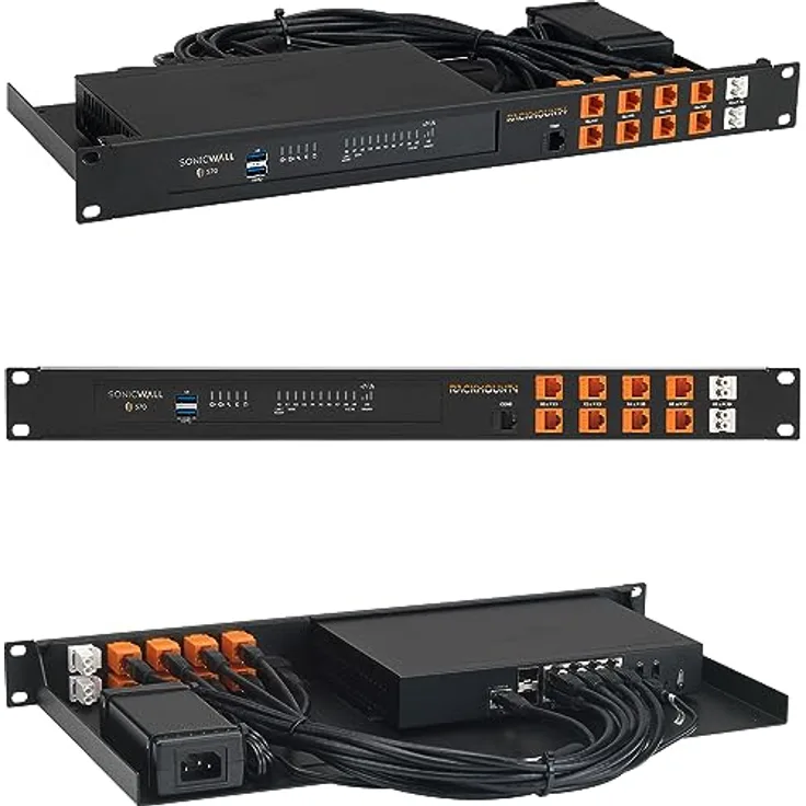 R RACKMOUNT·IT RM-SW-T9 Rackmount Kit für SonicWall TZ570 und SonicWall TZ670