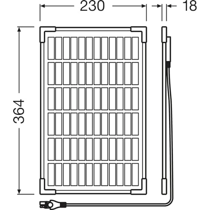 Osram Automotive OSP1000 Kfz-Ladegerät, solarbetrieben für 12V Fahrzeuge, IP 65 wasserfest, mit Verpolungsschutz – Bild 8