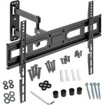 Maclean MC-798N TV Wandhalterung für OLED/QLED/LCD/LED/Plasma/Curved Fernseher 37-70" bis 35 kg VESA 100x100-600x400mm, Neigungsverstellung, drehbar, stabile Metallstruktur