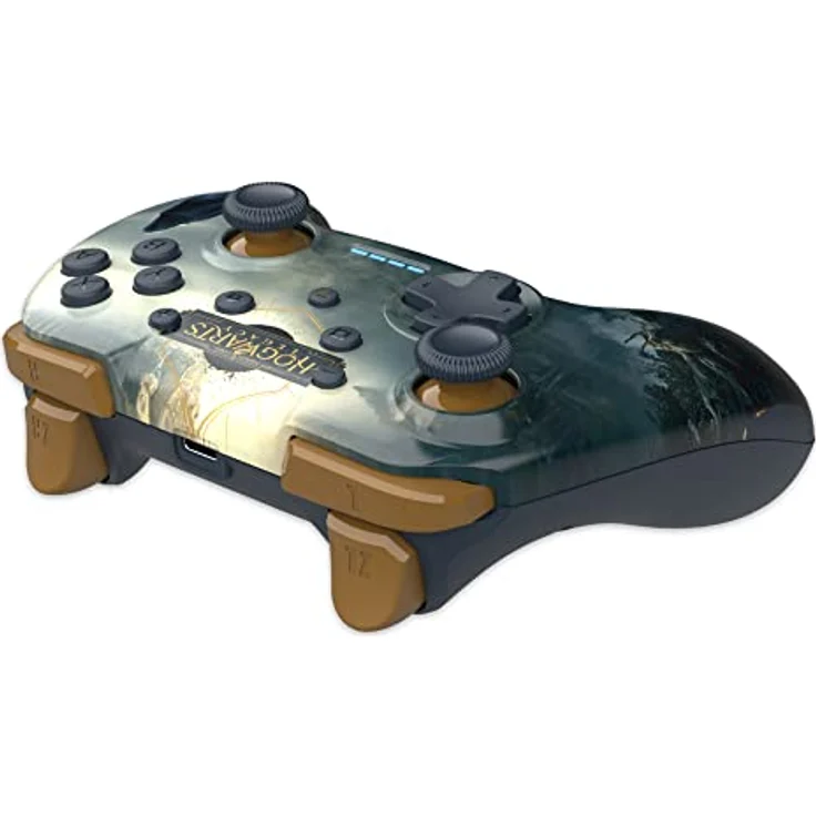 Freaks and Geeks Harry Potter Hogwarts Legacy Landscape, Kabelloser Nintendo Switch Controller mit 4 ergonomischen Trigger-Tasten, 600mAh Akku für 6-8 Stunden Spielzeit – Bild 4
