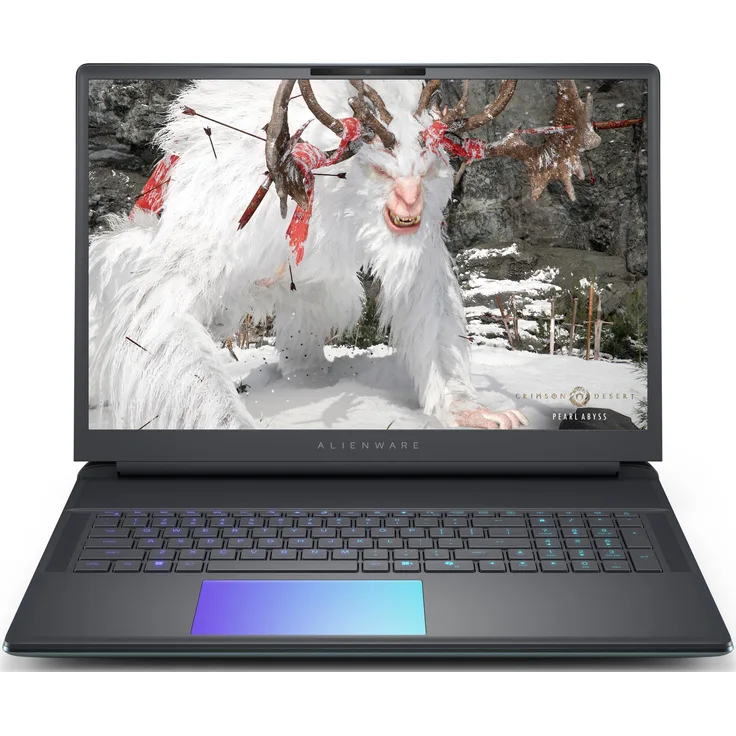 Dell Alienware 18 Area-51 U9-275HX, 18 Zoll Gaming-Notebook mit 2560 x 1600 WQXGA Display, Intel Core Ultra 9, NVIDIA GeForce RTX 5090, 64 GB RAM, 2 TB SSD, Schwarz
