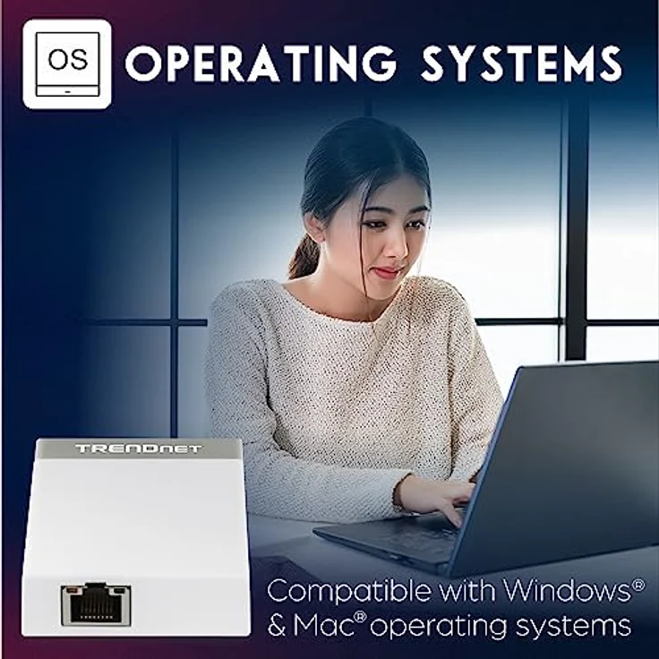 TRENDnet 3-Port USB 3.0 Hub mit 10-100-1000 Mbps Gigabit Ethernet Adapter (3x USB 3.0 Ports, 1x RJ45 Gigabit Ethernet Port),TU3-ETGH3 – Bild 6