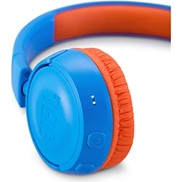 JBL JR300BT Kinder-Kopfhörer - Kabellose Bluetooth On-Ear Kopfhörer mit Lautstärkebegrenzung - Speziell entwickelt für Kinder Blau – Bild 5
