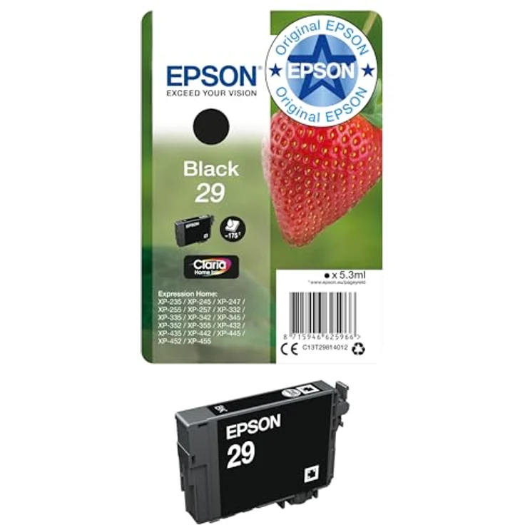 Epson 29 K 5.3ml 175Seiten Schwarz – Bild 2