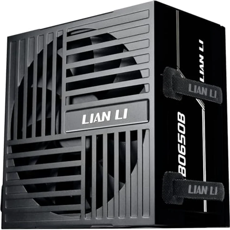 Lian Li RB Series 650 Watt Netzteil, 80 PLUS Bronze, teilmodular, PCIe 5.1, ATX 3.1, schwarz – Bild 1