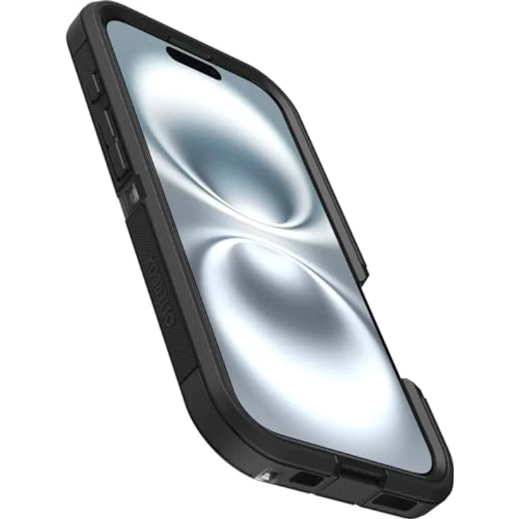 OtterBox Defender Series XT MagSafe Hülle für iPhone 16, stoßfest, Ultra-robust, 7X getestet nach Militärstandard, Transparent/Schwarz – Bild 3