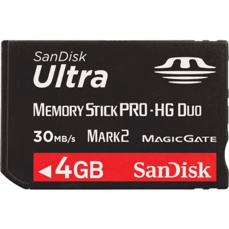 Sandisk Ultra II Memory Stick PRO Duo 4GB (SDMSPDH-4096-902) – Bild 1