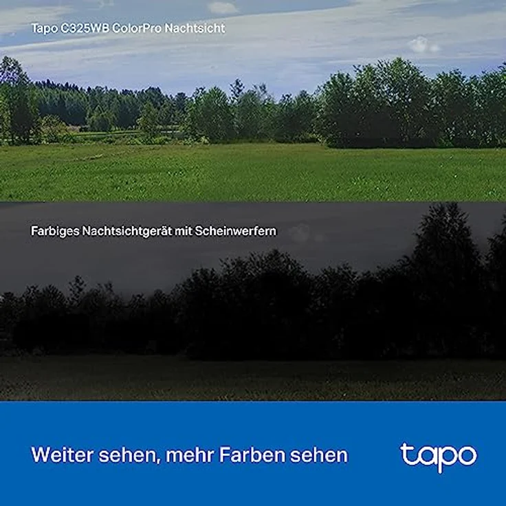 TP-Link Tapo C325WB Überwachungskamera Außen, ColorPro Nachtsicht, Objektiv mit Superblende, 2K Hochauflösung, AI-Erkennung, Bewegungserkennung, IP66, Alarmmeldung, Zwei Wege Audio – Bild 5