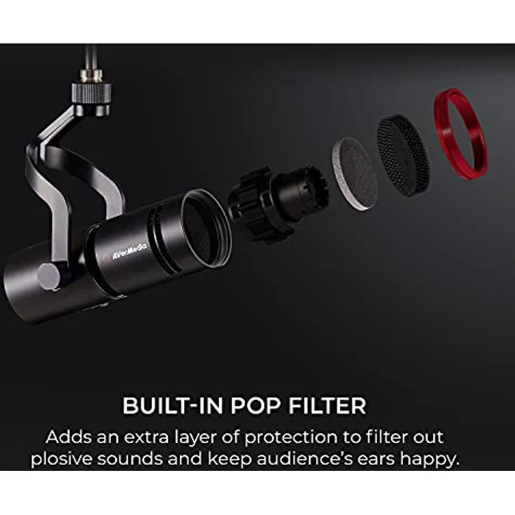 AVerMedia Live Streamer MIC 330, XLR Mikrofon – Bild 5