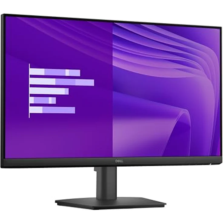 Dell Pro E2425HM, 24 Zoll Full HD LED-Monitor mit IPS-Panel, 100 Hz, HDMI, VGA, DisplayPort, schwarz – Bild 2