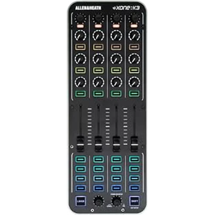 Allen & Heath Xone K3, universeller MIDI Controller mit 52 physischen Controllern und USB-C Anschluss – Bild 1