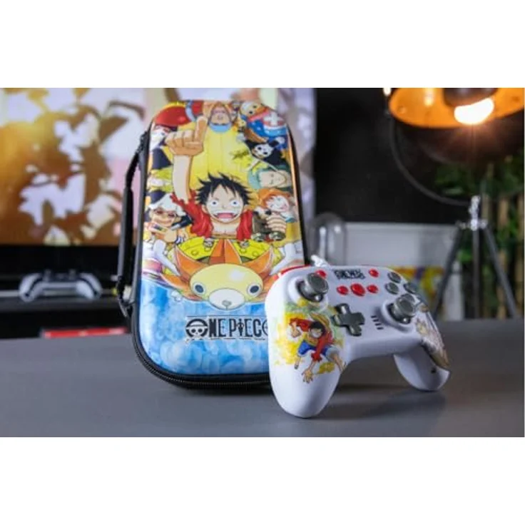 Konix One Piece Gamepad, Gaming Controller für PC und Switch, Weiss mit Piratenmodus – Bild 6