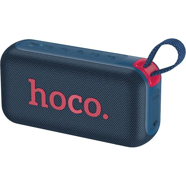 Hoco HC32 Bluetooth Lautsprecher, 2 x 10 W Stereo mit FM und TF Karten Support, Navy Blau