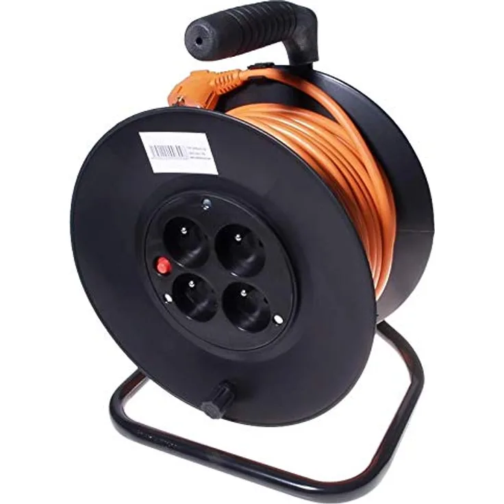 PremiumCord Steckdosenleiste PPB-01-25 power extension 4 AC outlet(s) Schwarz (4 x, 25m)