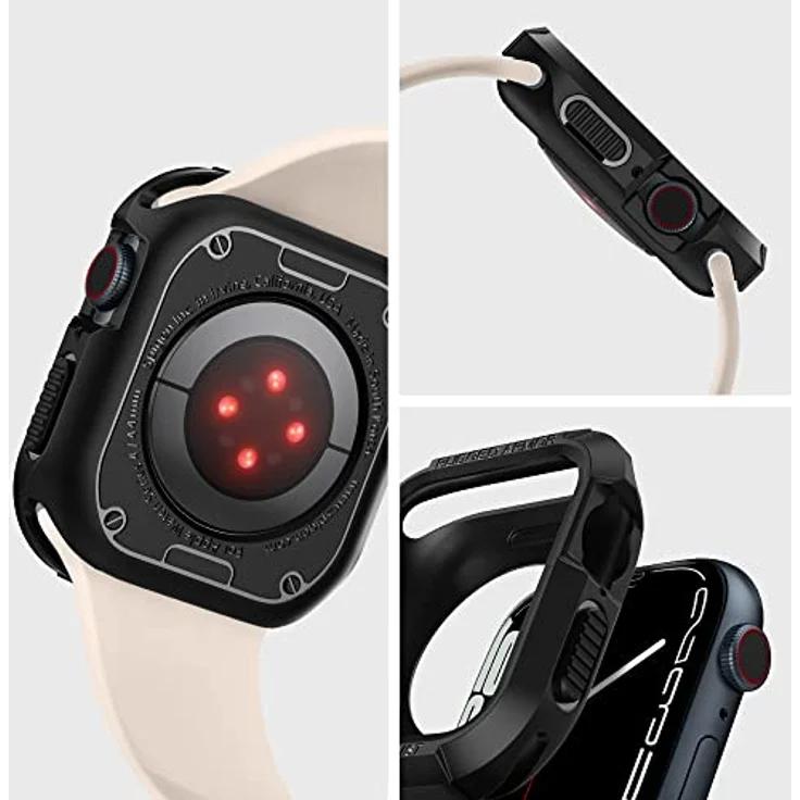SPIGEN Rugged Armor für Apple Watch Black – Bild 3