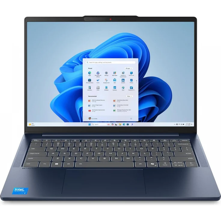 Lenovo IdeaPad Slim 5 14AKP10, 14" WUXGA Laptop, AMD Ryzen AI 5 330, 16 GB DDR5, 512 GB SSD, Aluminium-Gehäuse, Blau