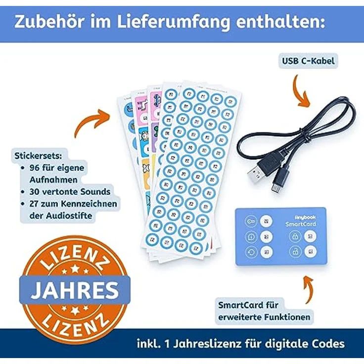 ANYBOOK Pro - der Anybook Reader komplett überarbeitet, der Neue und einzigartige Audiostift mit Codes zum Selberdrucken – Bild 2