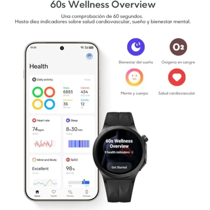 OnePlus Watch 4, Smartwatch mit gesundheits- und fitnessorientierten Funktionen, grün – Bild 6
