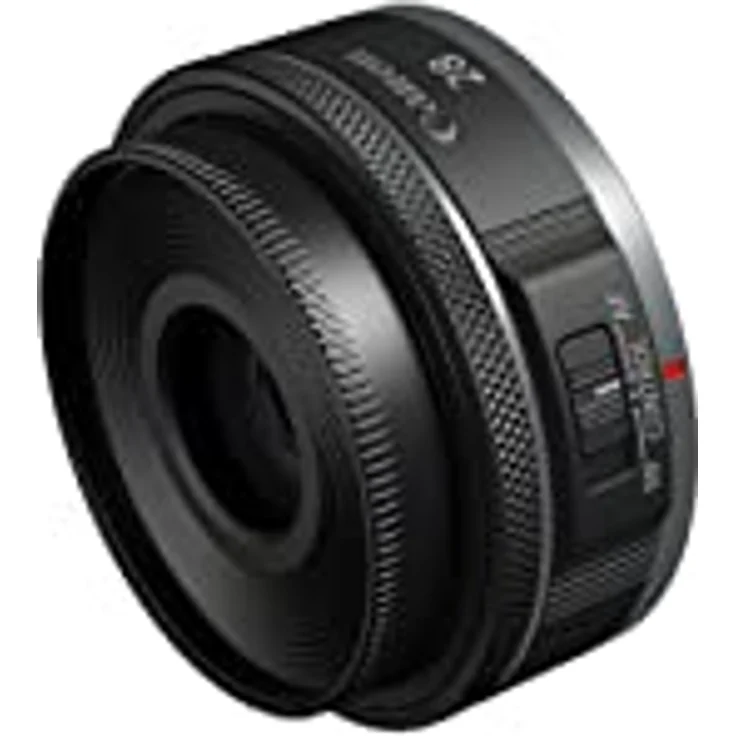 Canon RF 28mm F2.8 STM Pancake-Objektiv (Kameraobjektiv für Reise- und Straßenfotografie, 1:2,8 Lichtstärke, STM Motor, 7 Lamellen-Irisblende, Steuerungsring, Weitwinkelobjektiv) schwarz - Preisvergleich – Bild 4