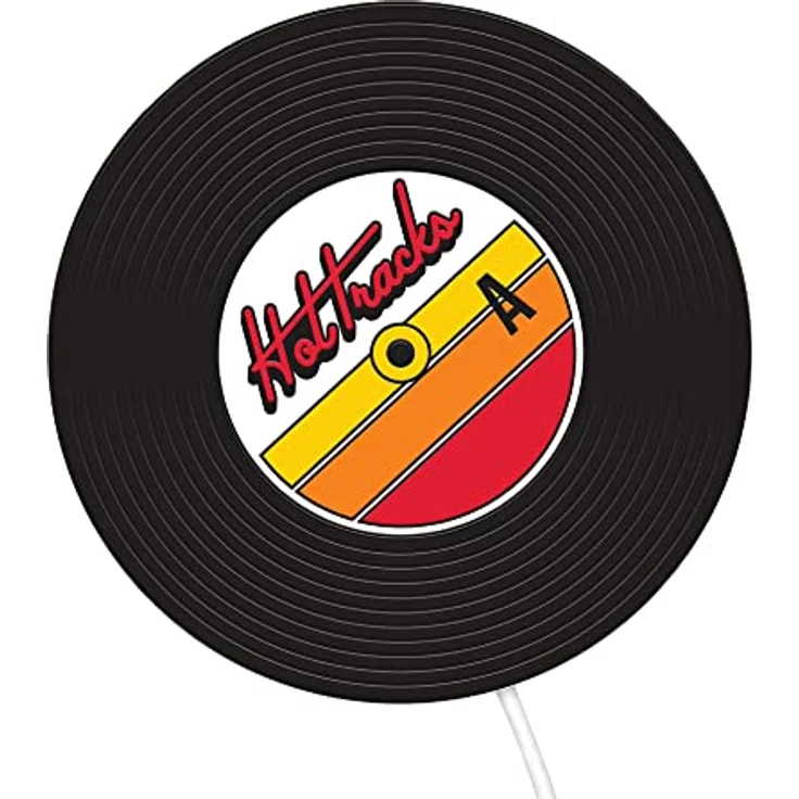 MUSTARD - Hot Tracks Cup Warmers I USB-Tassenwärmer I USB-Gadgets I Büro I Becherwärmer I elektrisch I Kaffeewärmer I USB-Getränkewärmer I Warmhalteplatte I Tassenuntersetzer I Schallplatte - Schwarz - Preisvergleich – Bild 4
