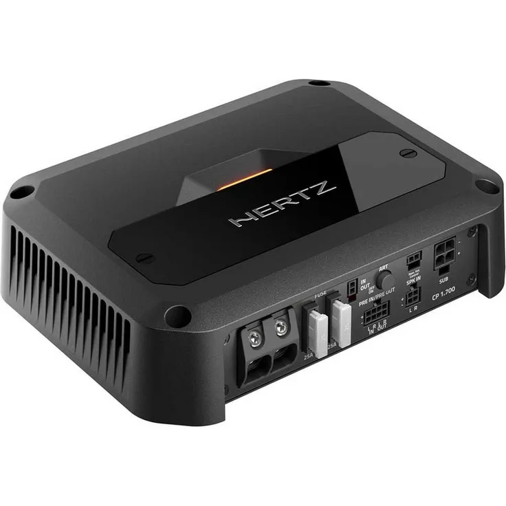 Hertz CENTO CP 1.700, 1-Kanal Verstärker mit 700 W RMS, Class-D-Technologie und variablen Filtereinstellungen