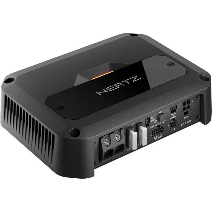 Hertz CENTO CP 1.700, 1-Kanal Verstärker mit 700 W RMS, Class-D-Technologie und variablen Filtereinstellungen