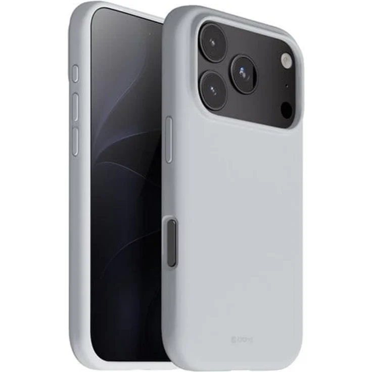 CRONG Color Cover Magnetic Case mit MagSafe für iPhone 18 Pro / iPhone 17 Pro, grau, 6.3 Zoll Schutzhülle