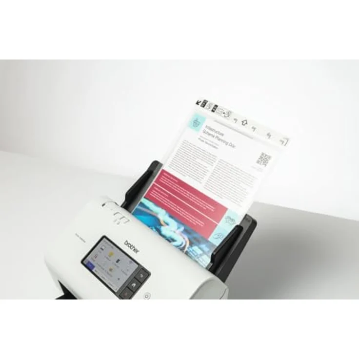 Brother ADS-4900W Duplex-Dokumentenscanner, A4, 600 dpi, 60 Seiten/min, 6000 Scans, 100 Blatt, für Dokumente, Normalpapier – Bild 5