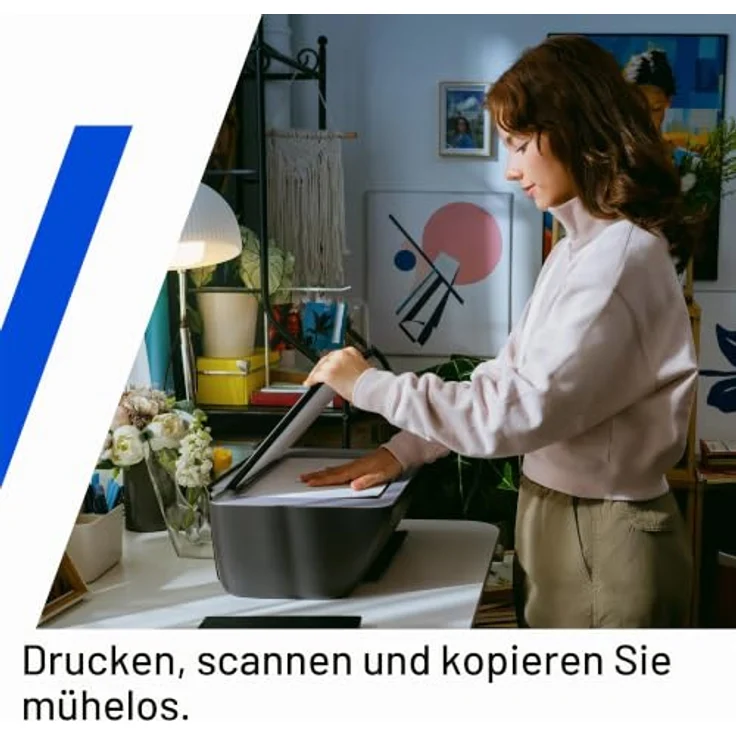 HP DeskJet 2921, Wireless All-in-One Farb-Multifunktionsdrucker mit einfacher Einrichtung und kompatibel mit HP Instant Ink – Bild 3