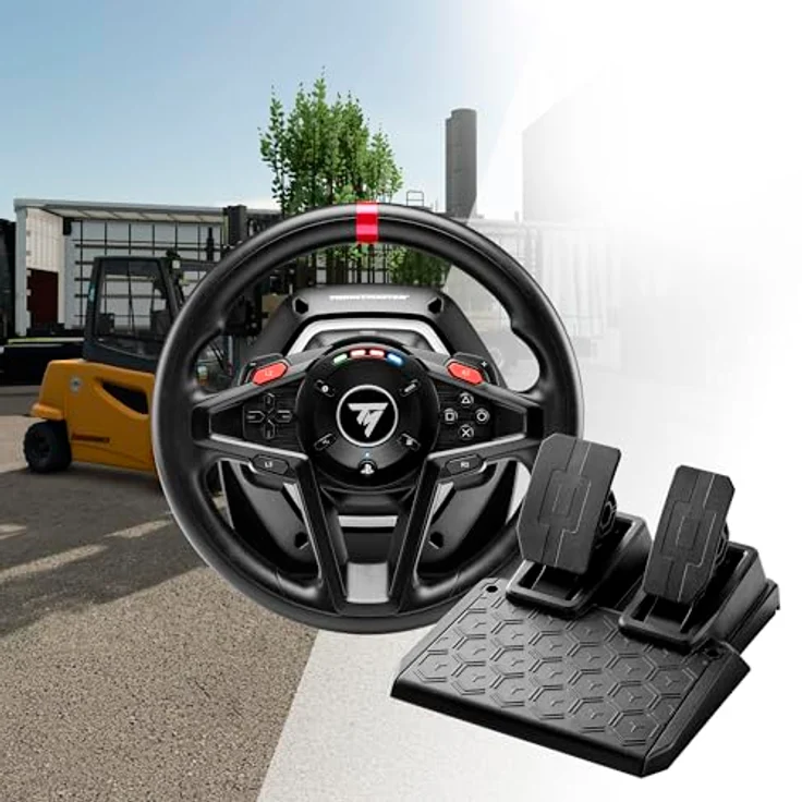 THRUSTMASTER T128 SimTask Farming Pack, Zubehör für Landwirtschaftssimulationen mit Lenkrad und FarmStick für PC – Bild 3