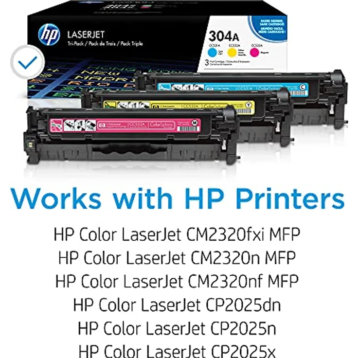 HP cf340 a Kartusche 2800 Seiten Cyan, Magenta, gelb Laser Toner für Color Laserjet CP2025/CM2320 – Bild 2