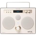 Tivoli Audio Songbook MAX, Premium Bluetooth Sound System with FM, 1/4" Auxiliary Input and Built-in Preamp (Creme)