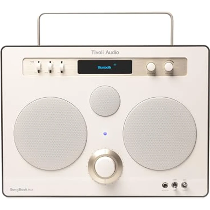 Tivoli Audio Songbook MAX, Premium Bluetooth Sound System with FM, 1/4" Auxiliary Input and Built-in Preamp (Creme) – Bild 1