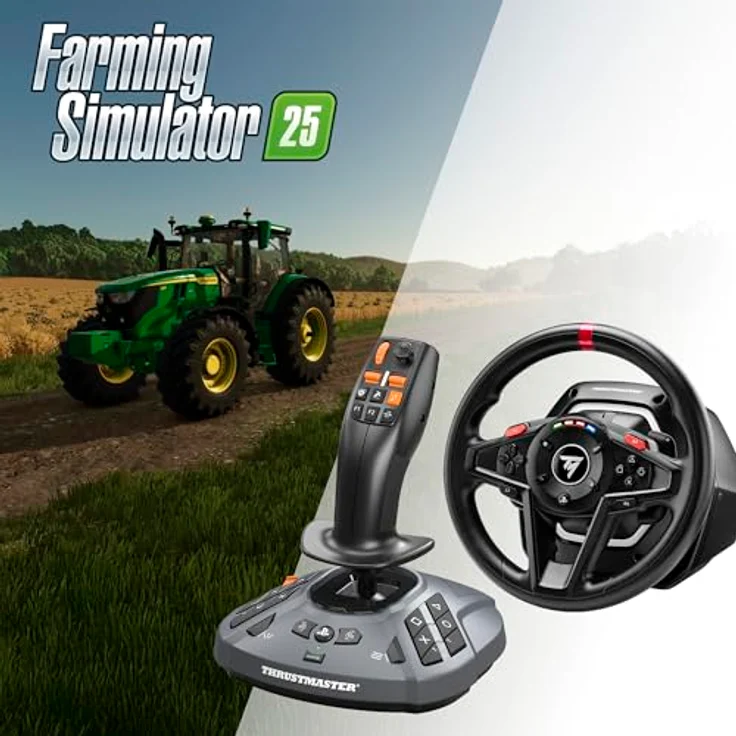THRUSTMASTER T128 SimTask Farming Pack, Zubehör für Landwirtschaftssimulationen mit Lenkrad und FarmStick für PC – Bild 7