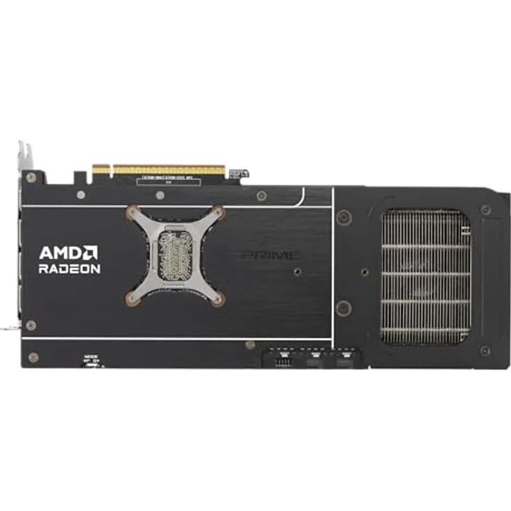 ASUS Prime RX 9070 GRE-O12G, Radeon RX 9070 GRE, 12 GB GDDR6, 192 Bit, 7680 x 4320 Pixel, PCI Express 5.0, Dual-BIOS, Axial-Tech-Lüfter, OC-Modus bis 2880 MHz – Bild 4