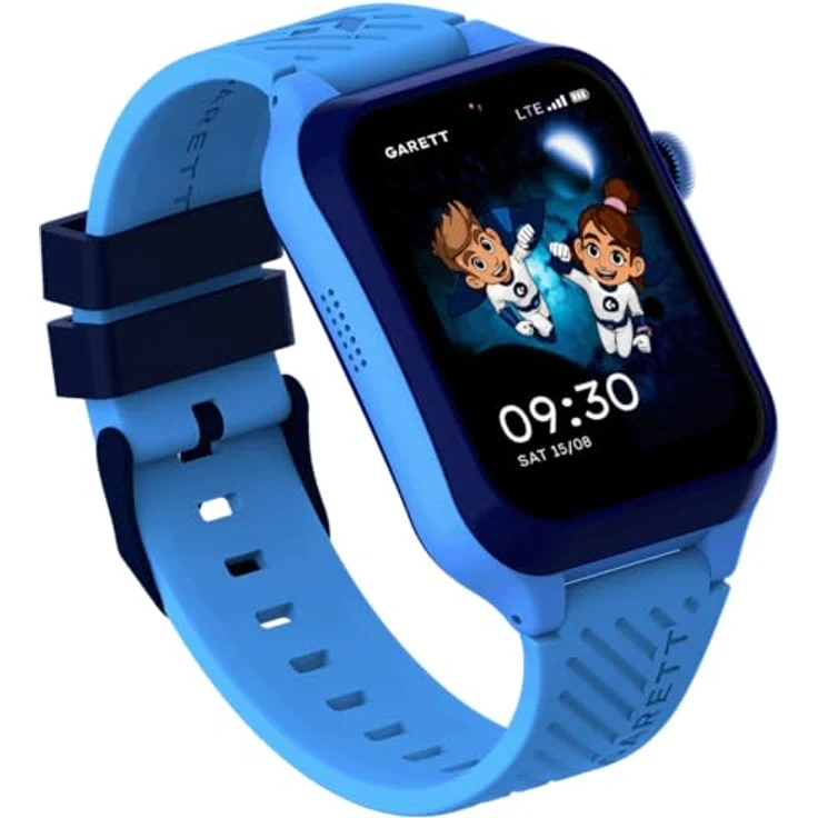 Garett Smartwatch Kids ESSA 2 AI 4G, Kinderuhr in Blau mit 4G Funktion – Bild 2
