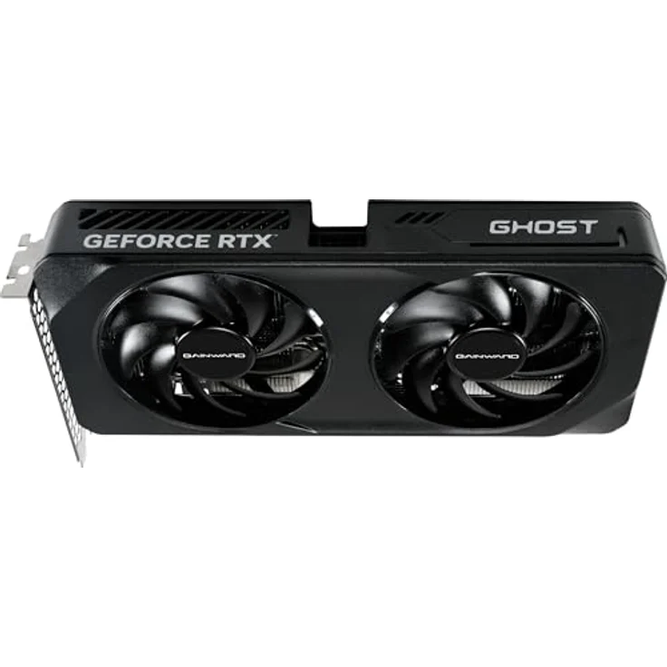 Gainward GeForce RTX 5060 Ghost, Grafikkarte mit 8 GB, Dual-Lüfter-Design, RGB-Beleuchtung, schwarz – Bild 7