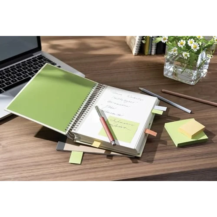 Post-it® Recycling Notes 653-1B, Haftnotizen, 6 Blöcke/Pack, umweltfreundlich, ideal für Notizen und Organisation – Bild 9