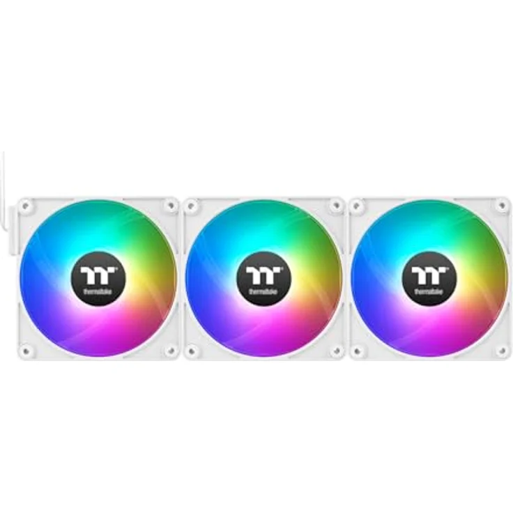 Thermaltake CT120 EX ARGB Gehäuselüfter | Leistungsstark | Weiß | 3 Fan Pack – Bild 5