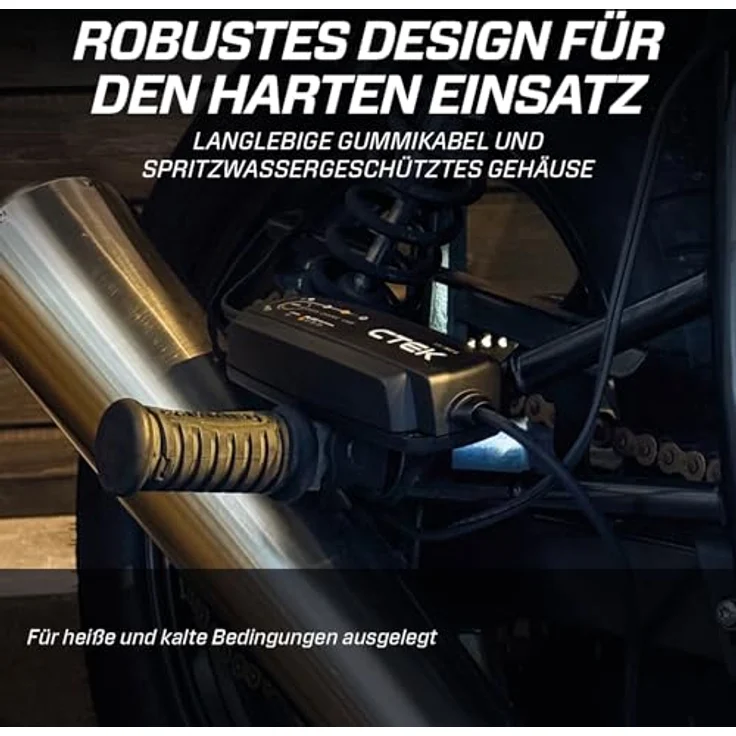 CTEK NXT 5, Automatikladegerät 12V für Blei-Säure- und Lithium-Batterien, 5A, Rekonditionierungsmodus, vollautomatisch – Bild 4