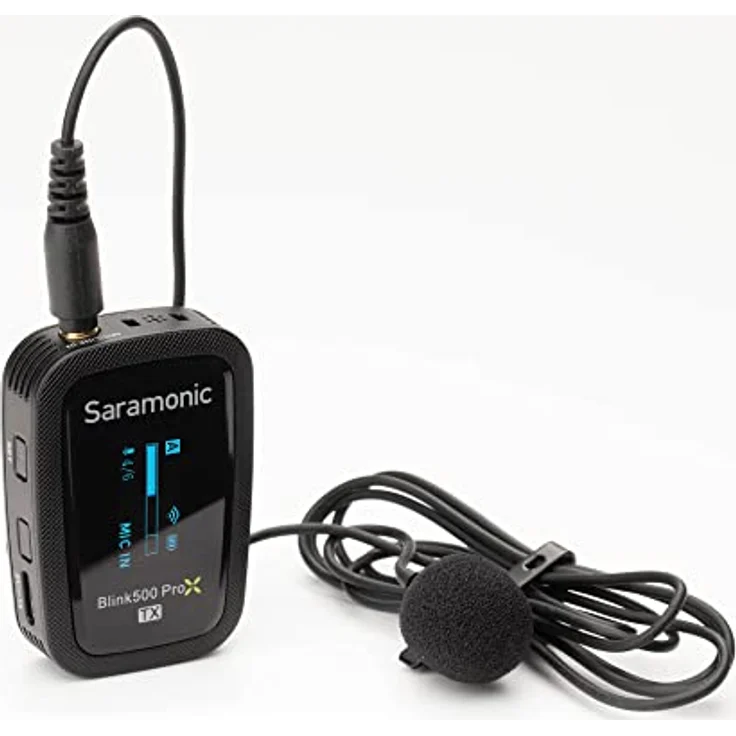 Saramonic BLINK500 Prox B1, Kabelloses Mikrofonsystem mit 2,4 GHz, 100 m Reichweite, ultra-niedrige Latenz und langer Akkulaufzeit – Bild 4
