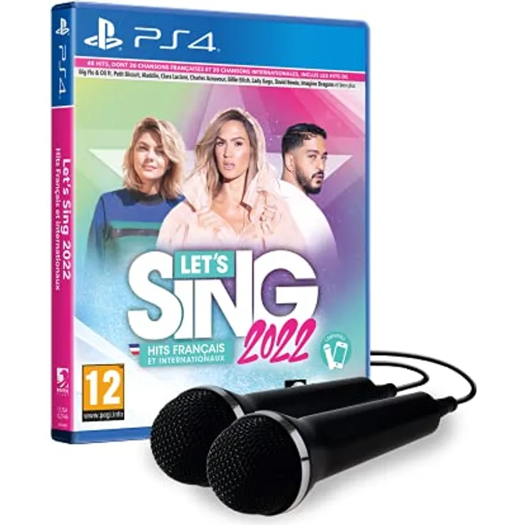 Ravenscourt KOCH MEDIA SAS Let's Sing 2022-2 MICS PS4 VF, PlayStation 4 Game with 2 Microphones. - Preisvergleich