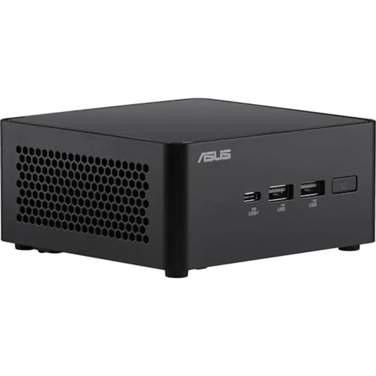 ASUS NUC 14 Pro Kit - Core 3 100U, Barebone-PC mit 6-Kern Prozessor, bis zu 48 GB DDR5 RAM, 2.5GbE, Wi-Fi 6E