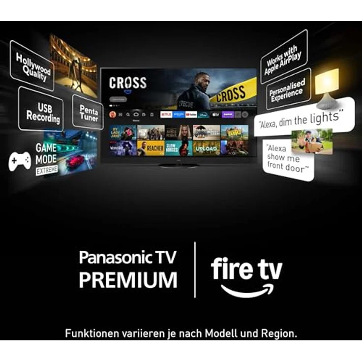 Panasonic Z80B 65" 4K OLED Fire TV mit HCX-Prozessor, Dolby Vision, Game Mode Extreme & Alexa-Steuerung – Bild 10